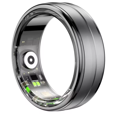 Scenteck Smart Ring Accuraat en betrouwbaar. Hartslag Bloeddruk Bloedzuurstof Slaapmonitor Waterdichte Smart Ring Multi-sportmodi voor Android IOS